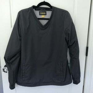 Cabela’s Men’s Gray Windbreaker Jacket. Size L